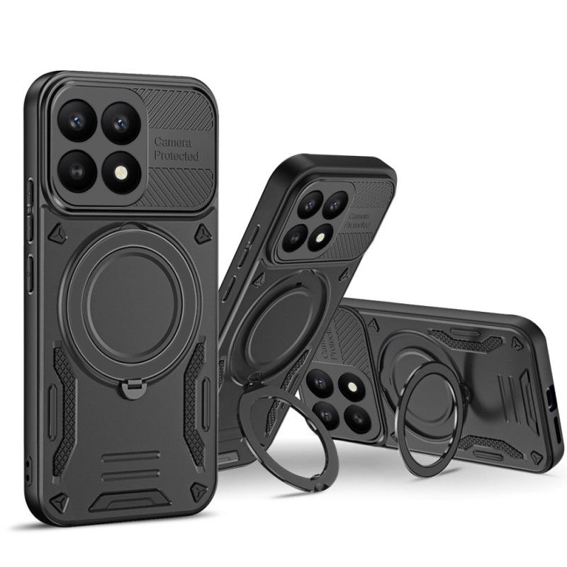 Kryt Xiaomi 17 Magnetický S Otočným Stojánkem