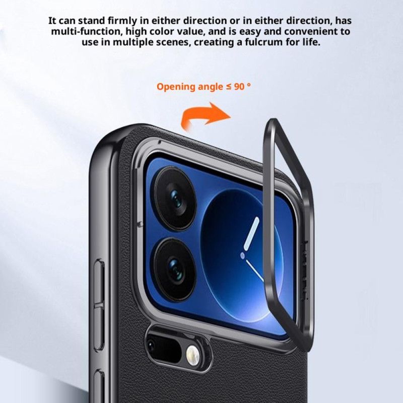 Kryt Xiaomi 17 Pro Integrovaný Stojan A Kovový Rám