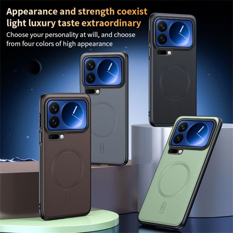 Kryt Xiaomi 17 Pro Magnetický Kryt Z Umělé Kůže