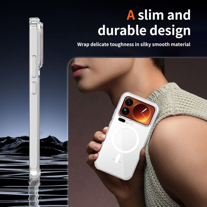 Kryt Xiaomi 17 Pro Max Hybridní Průhledná Magnetická