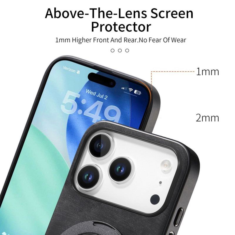 Kryt Xiaomi 17 Pro Otočný Stojan Retro Design