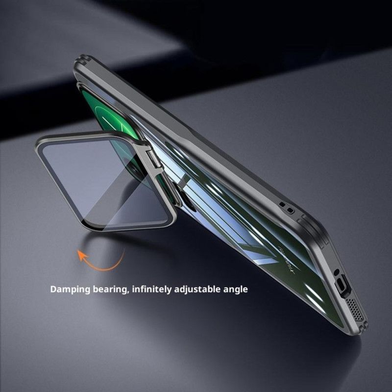 Kryt Xiaomi 17 Pro Průhledný Integrovaný Stojan A Ochrana Kamery