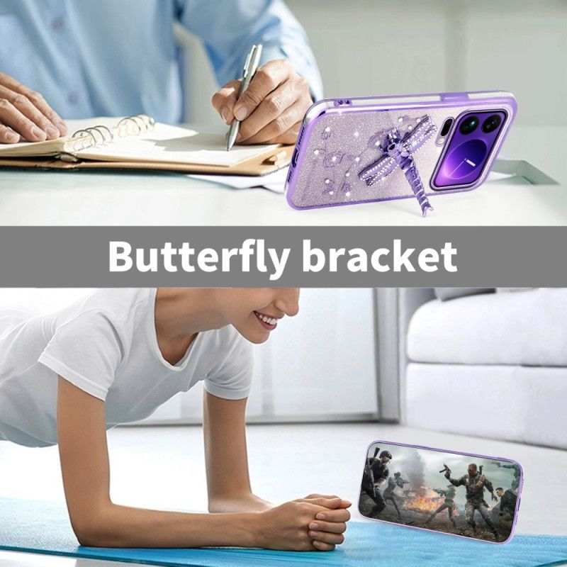 Kryt Xiaomi 17 Pro Stojan S Vážkou