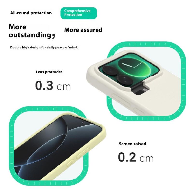 Kryt Xiaomi 17 Pro Tekutý Silikon