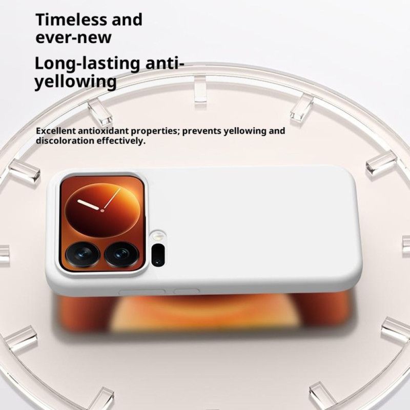 Kryt Xiaomi 17 Pro Tekutý Silikon A Zesílená Ochrana