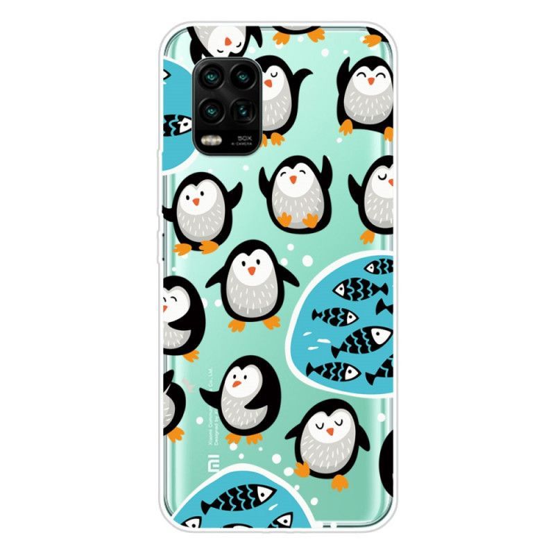 Kryt Xiaomi Mi 10 Lite Tučňáci A Ryby
