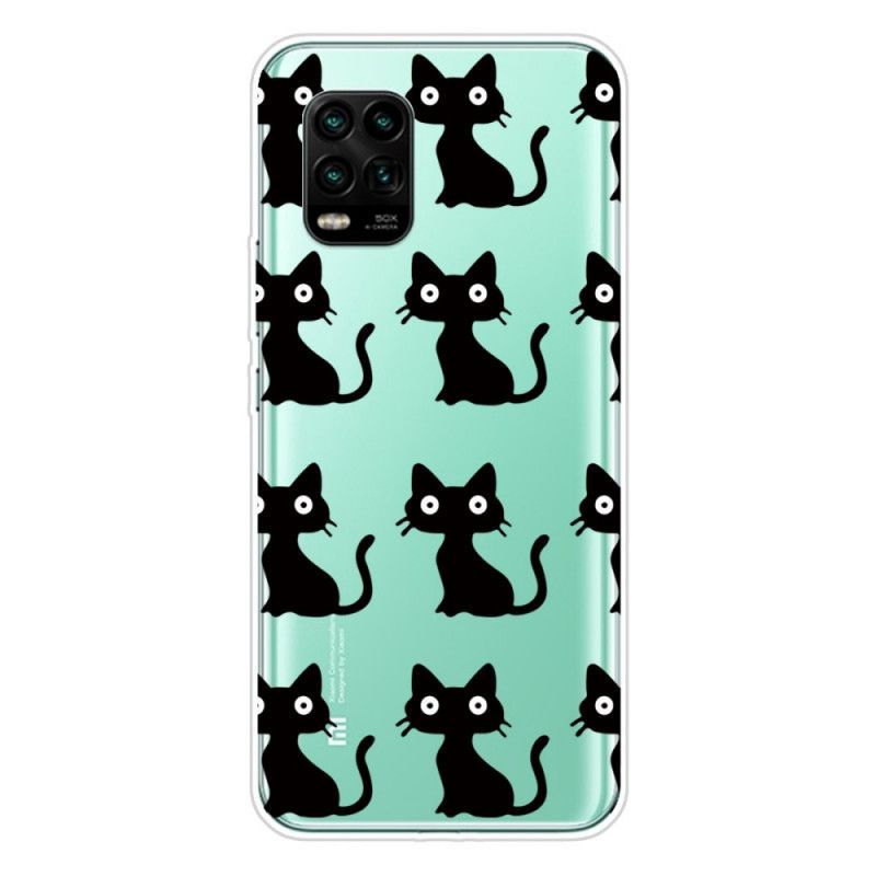Kryt Xiaomi Mi 10 Lite Více Černých Koček