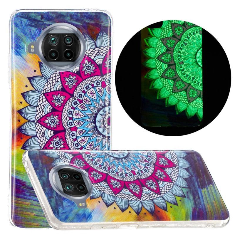 Kryt Xiaomi Mi 10t Lite 5g / Redmi Note 9 Pro 5g Fluorescenční Barevná Mandala