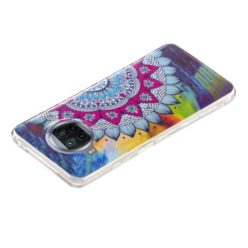 Kryt Xiaomi Mi 10t Lite 5g / Redmi Note 9 Pro 5g Fluorescenční Barevná Mandala