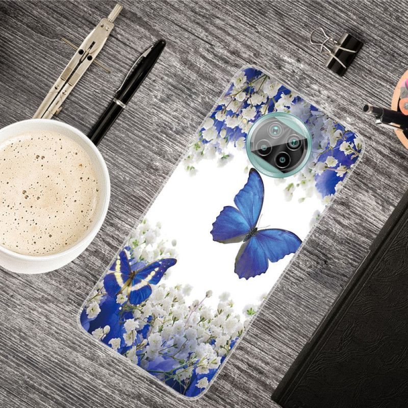 Kryt Xiaomi Mi 10t Lite 5g / Redmi Note 9 Pro 5g Let Motýlů
