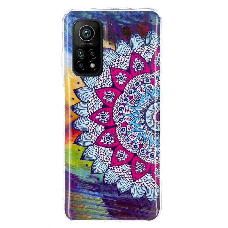 Kryt Xiaomi Mi 10t / 10t Pro Fluorescenční Barevná Mandala