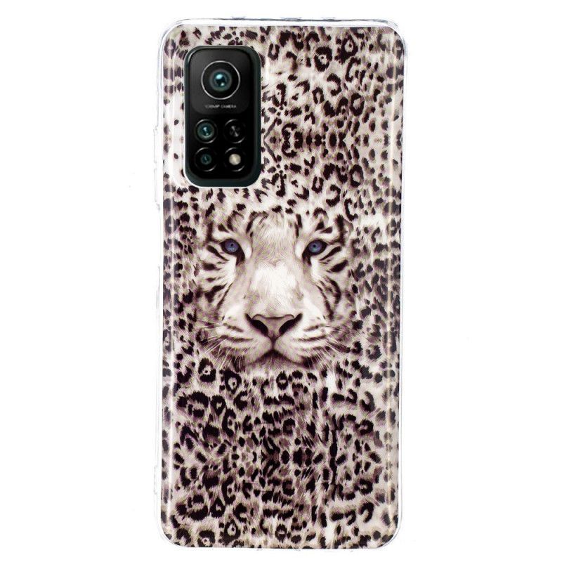 Kryt Xiaomi Mi 10t / 10t Pro Fluorescenční Leopard