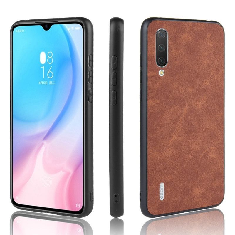 Kryt Xiaomi Mi A3 Efekt Kůže S Rafinovaným Vzhledem