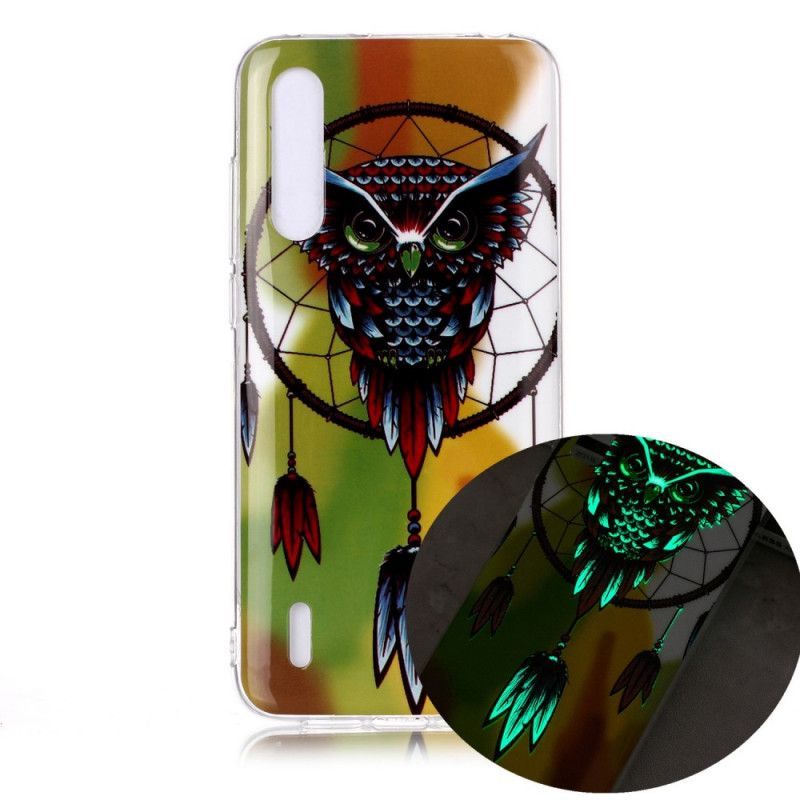 Kryt Xiaomi Mi A3 Fluorescenční Sova Lapač Snů