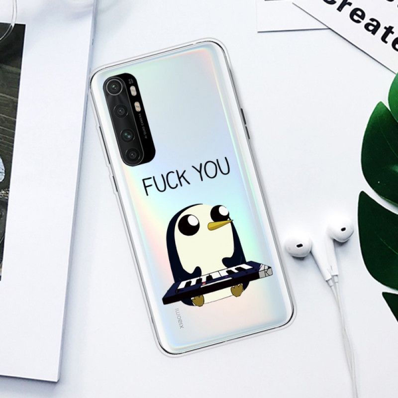Kryt Xiaomi Mi Note 10 Lite Tučňák Tě Šuká