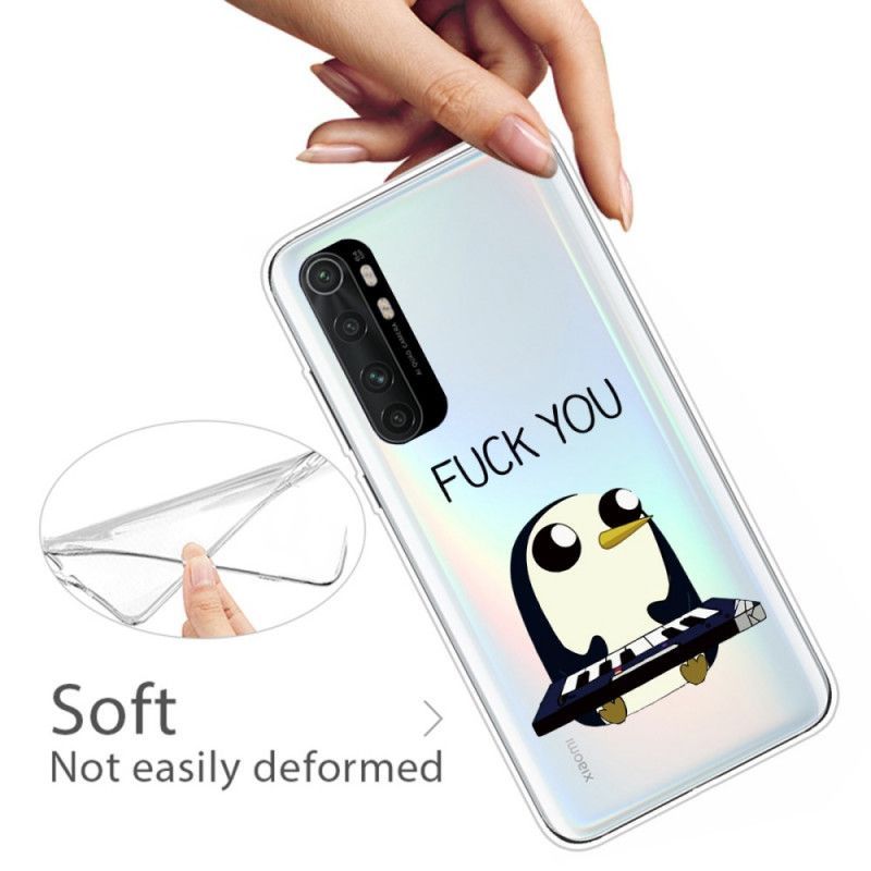 Kryt Xiaomi Mi Note 10 Lite Tučňák Tě Šuká