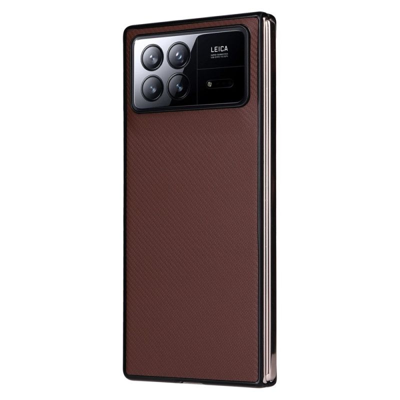 Kryt Xiaomi Mix Fold 3 Textura Uhlíkových Vláken