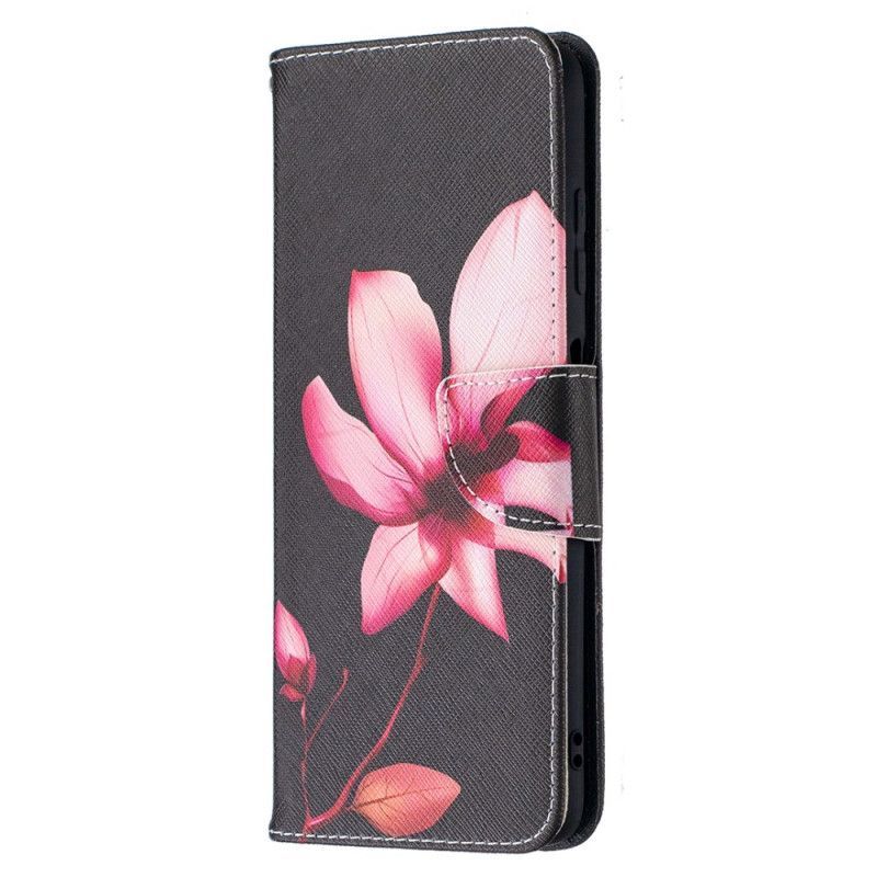 Kryt Xiaomi Peněženková Pouzdra Na Poco X3 Růžový Květ
