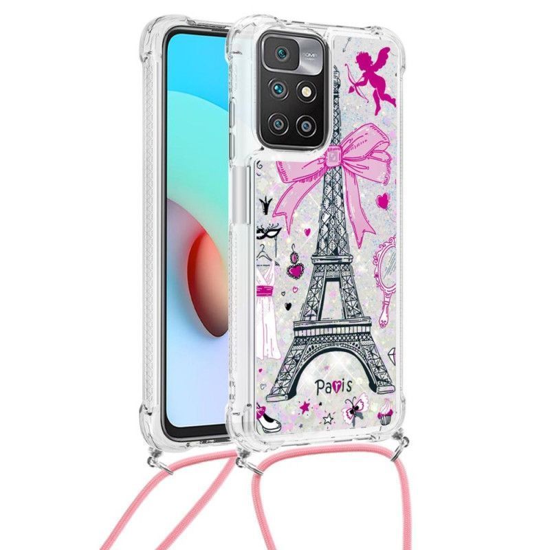 Kryt Xiaomi Redmi 10 S Kabelem Eiffelovy Věže