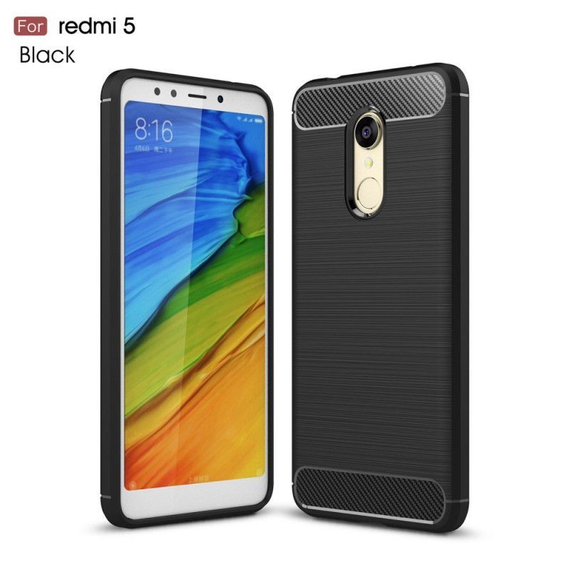 Kryt Xiaomi Redmi 5 Kartáčované Uhlíkové Vlákno