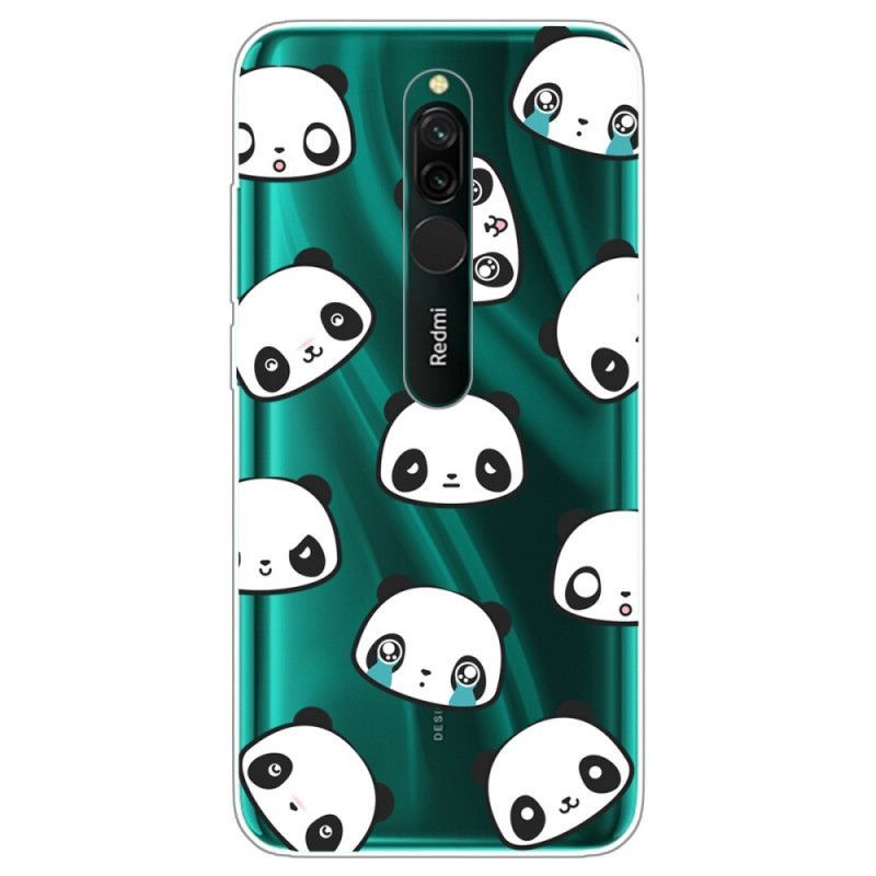 Kryt Xiaomi Redmi 8 Sentimentální Pandy