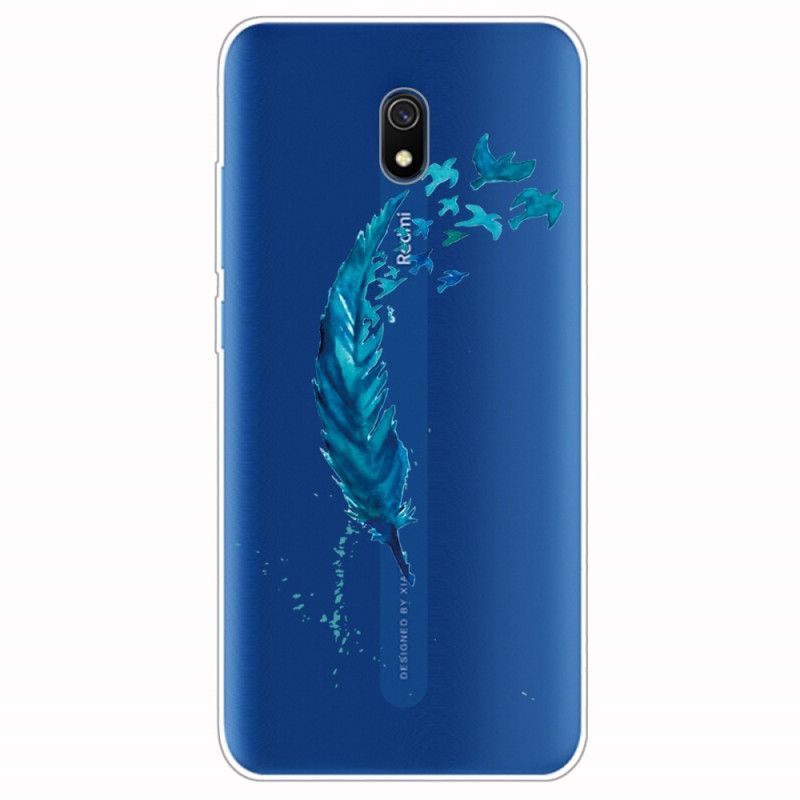 Kryt Xiaomi Redmi 8a Krásné Modré Peříčko