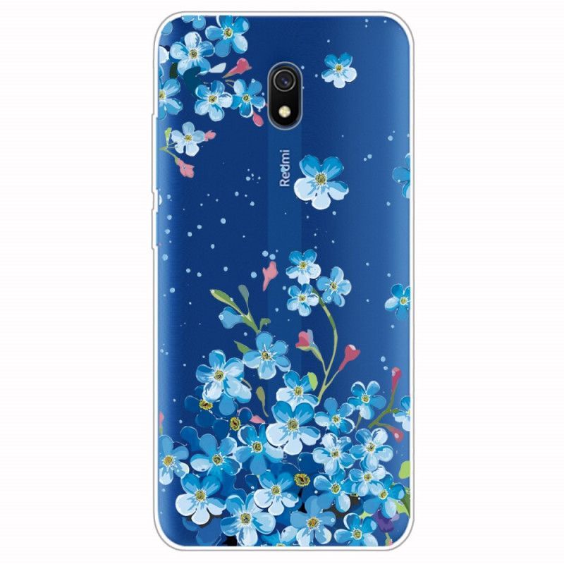 Kryt Xiaomi Redmi 8a Kytice Modrých Květů