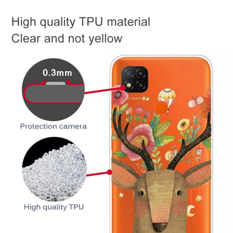 Kryt Xiaomi Redmi 9c Kmenový Jelen