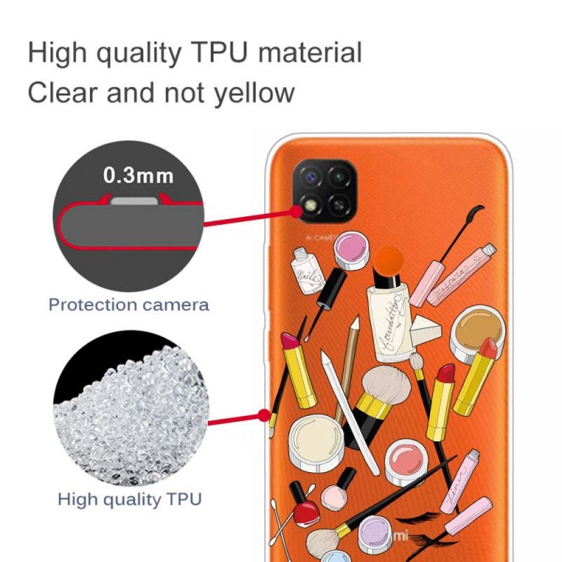 Kryt Xiaomi Redmi 9c Vrcholový Make-up
