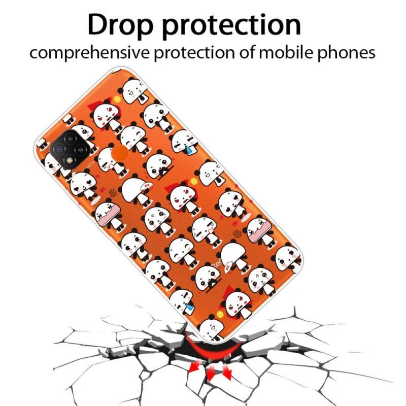 Kryt Xiaomi Redmi 9c Vtipné Pandy