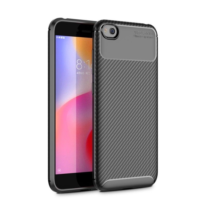 Kryt Xiaomi Redmi Go Flexibilní Textura Uhlíkových Vláken Flexibilní