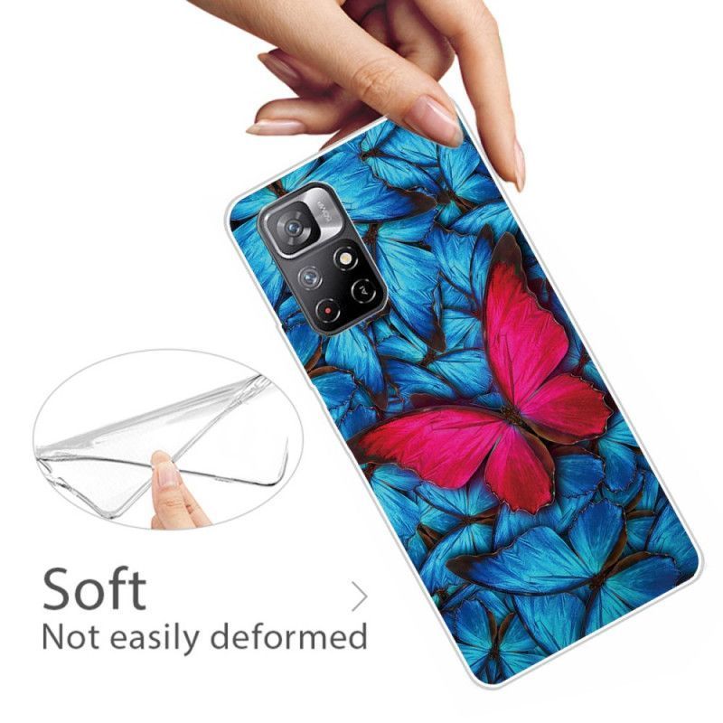 Kryt Xiaomi Redmi Note 11 / Poco M4 Pro 5g Divokí Motýli
