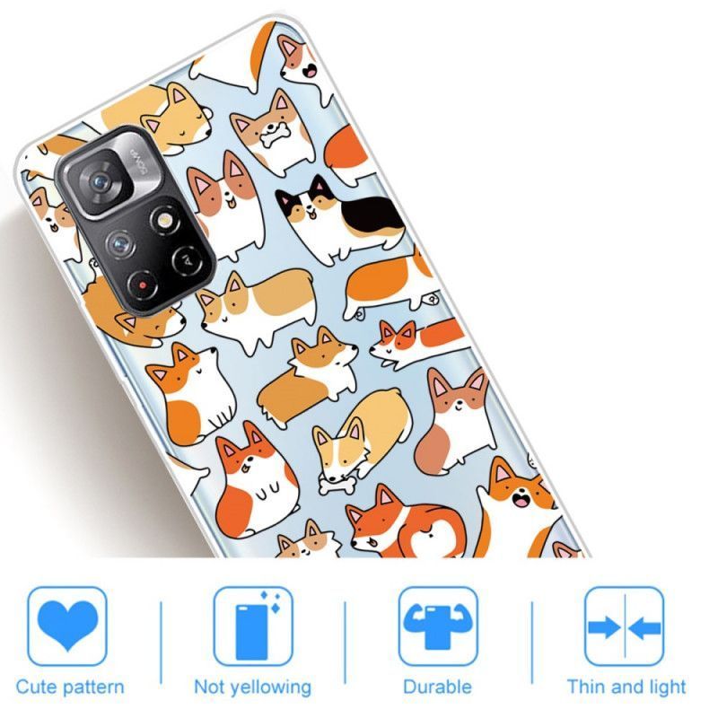Kryt Xiaomi Redmi Note 11 / Poco M4 Pro 5g Více Psů