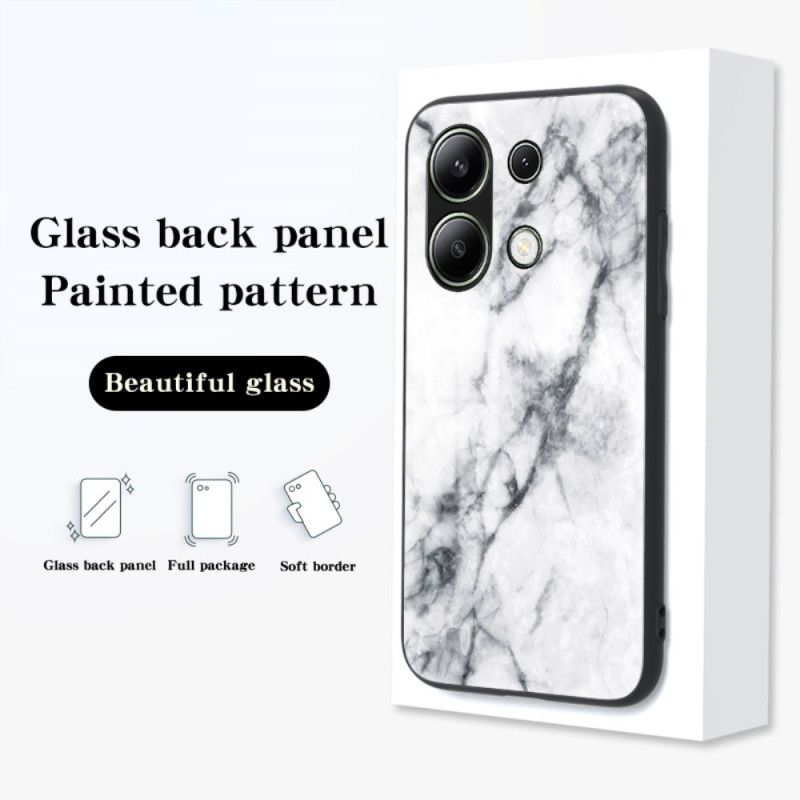 Kryt Xiaomi Redmi Note 13 4g Mramorové Tvrzené Sklo