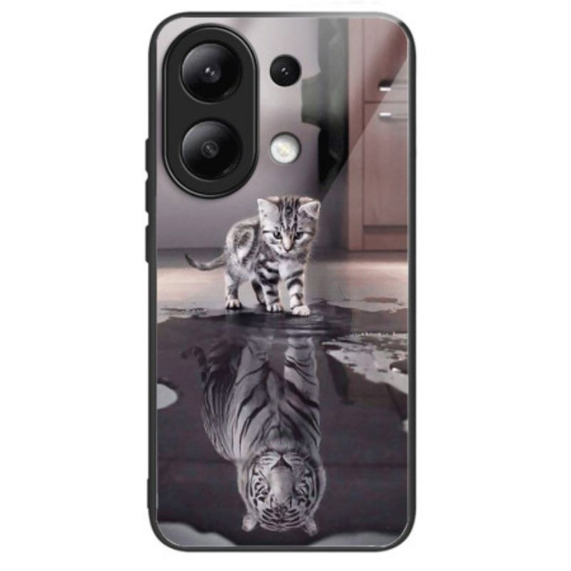 Kryt Xiaomi Redmi Note 13 4g Tvrzené Sklo Pro Kočky A Tygry