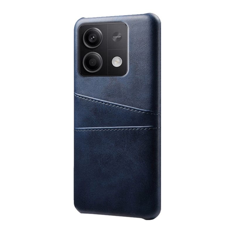 Kryt Xiaomi Redmi Note 13 5g Kožený Držák Karet S Efekty