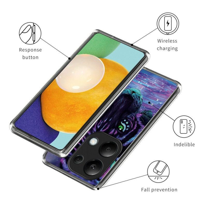 Kryt Xiaomi Redmi Note 13 Pro 4g Noční Tygr