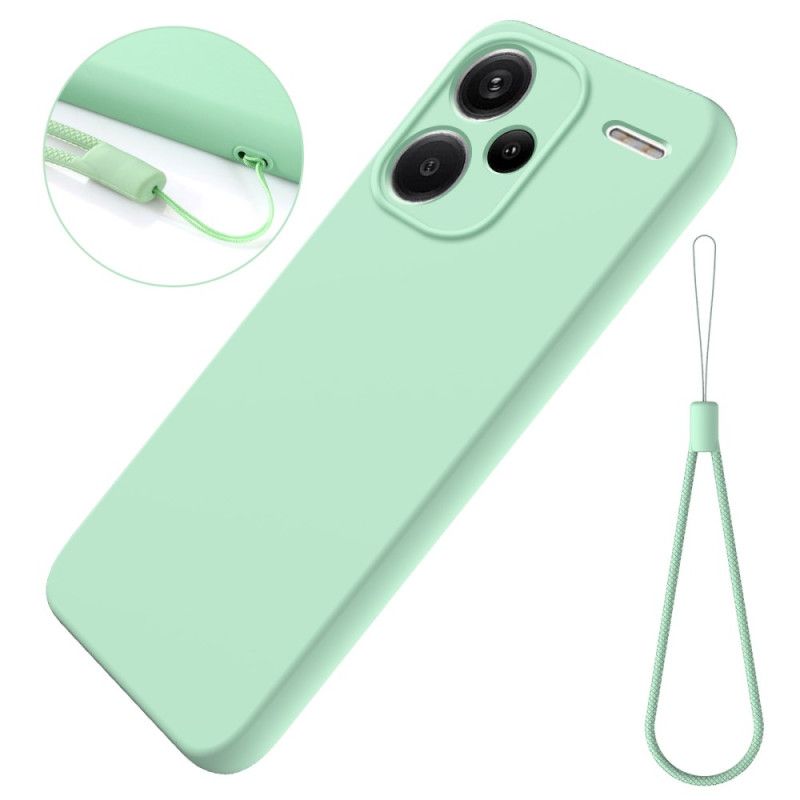 Kryt Xiaomi Redmi Note 13 Pro Plus 5g Řemínek Z Tekutého Silikonu
