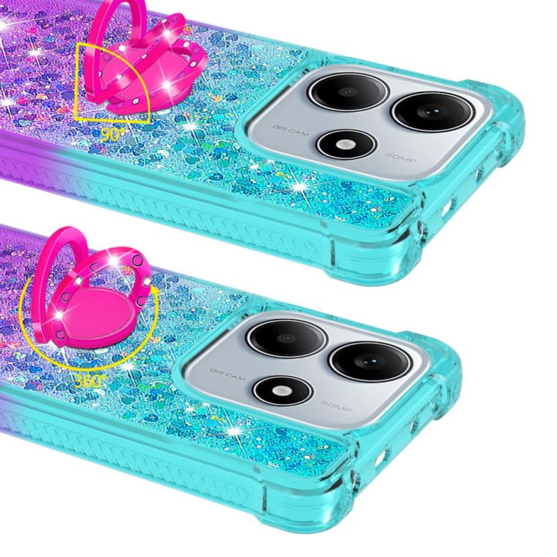 Kryt Xiaomi Redmi Note 14 5g Gradientní Třpytky S Držákem