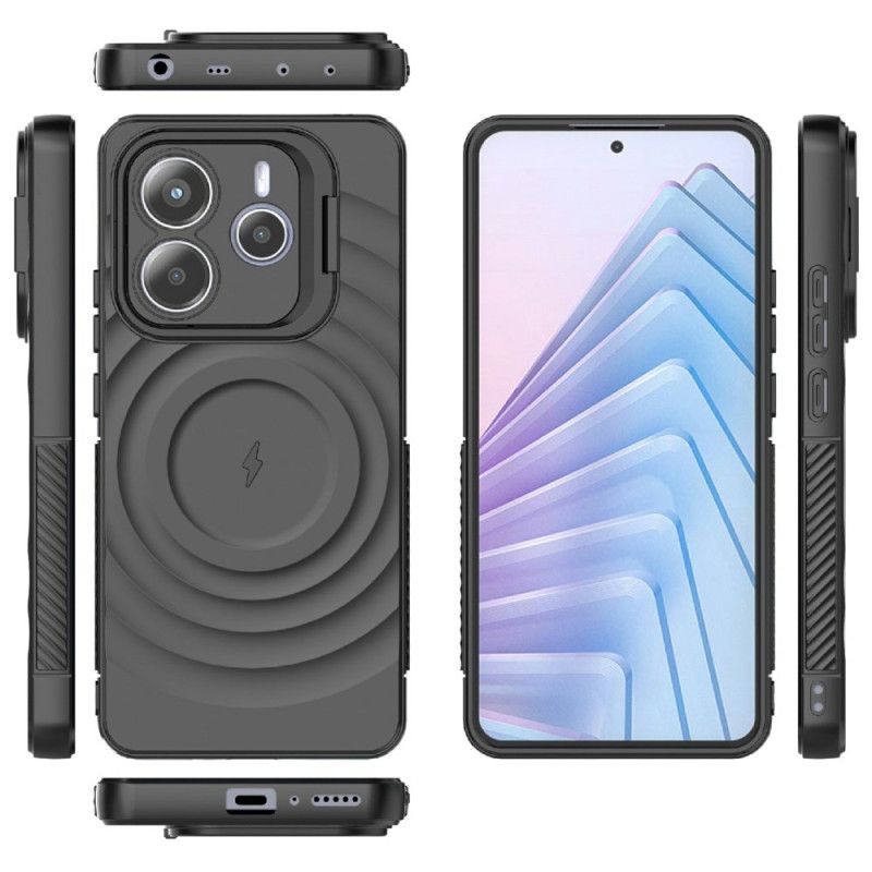 Kryt Xiaomi Redmi Note 14 5g Kompatibilní S Magsafe A Vlnitým Designem