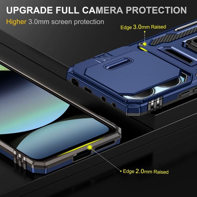 Kryt Xiaomi Redmi Note 14 5g Ultra Odolný Se Stojánkem A Ochranou Objektivu