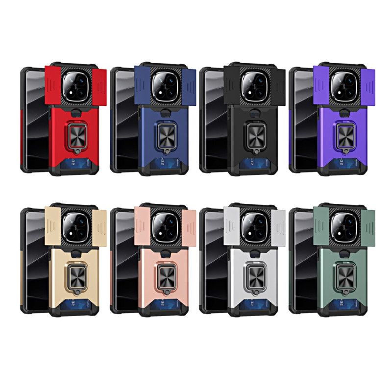 Kryt Xiaomi Redmi Note 14 Pro 4g Kryty Na Mobil Chránič Objektivu A Držák Na Karty