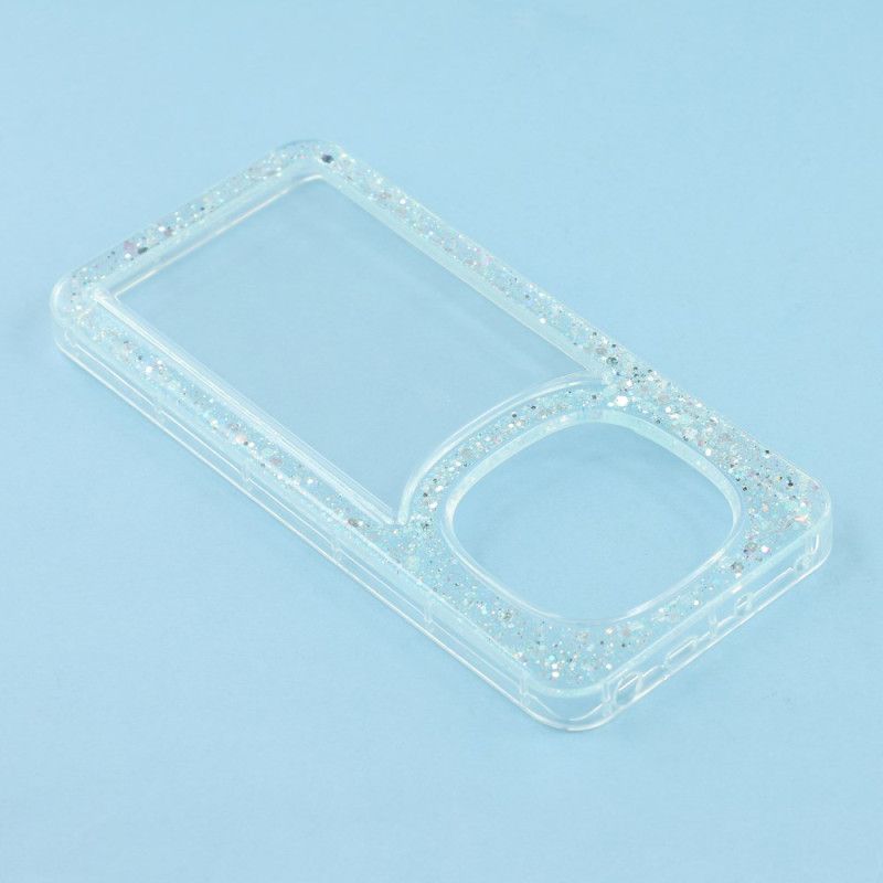 Kryt Xiaomi Redmi Note 14 Pro 4g Kryty Na Mobil Průhledné S Třpytivými Okraji