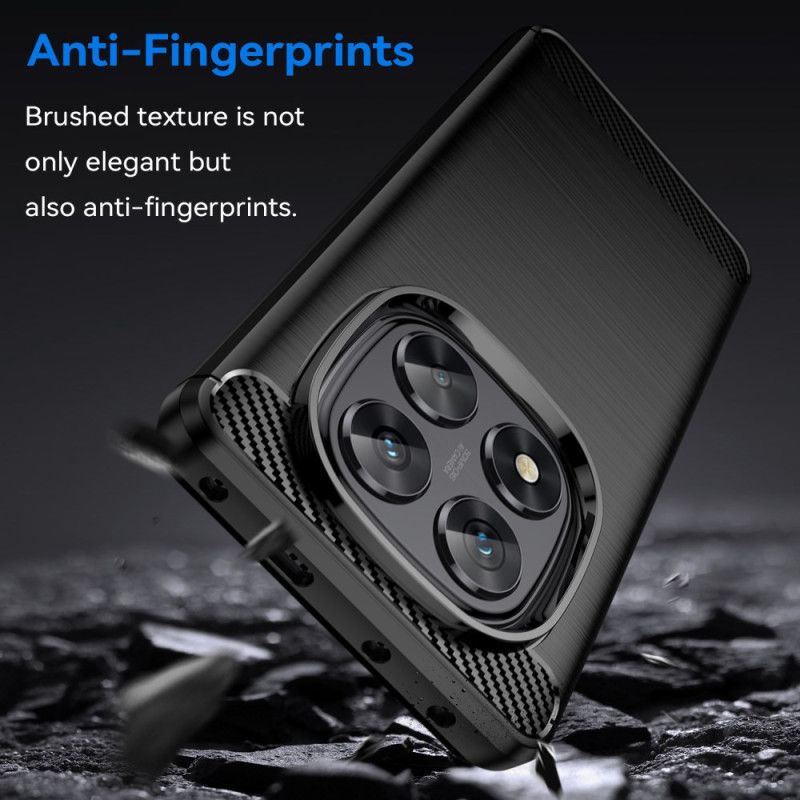 Kryt Xiaomi Redmi Note 14 Pro 5g Kartáčované Uhlíkové Vlákno