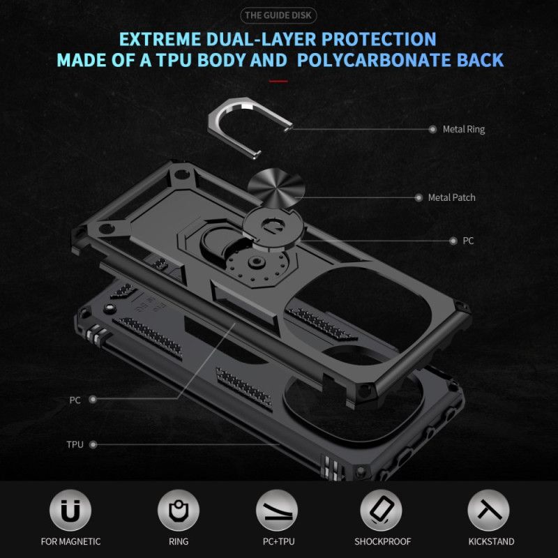 Kryt Xiaomi Redmi Note 14 Pro 5g Kryty Na Mobil Odolný Držák Na Prsten