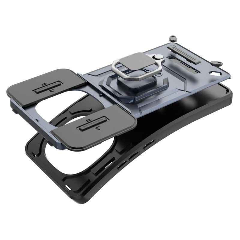 Kryt Xiaomi Redmi Note 14 Pro 5g Odolný Držák Na Prsten A Chránič Čočky