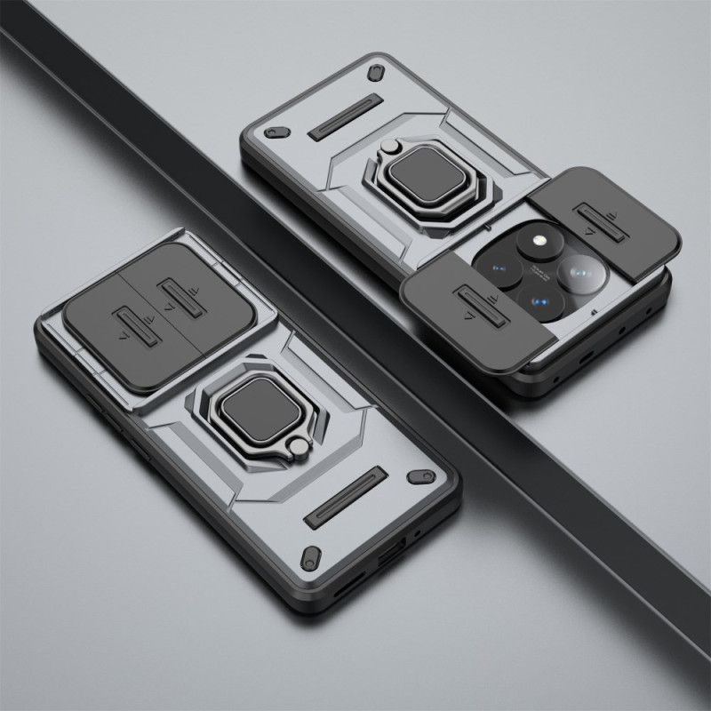 Kryt Xiaomi Redmi Note 14 Pro 5g Odolný Držák Na Prsten A Chránič Čočky