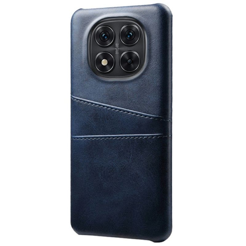 Kryt Xiaomi Redmi Note 14 Pro 5g Pouzdro Na Karty S Dvojitým Koženým Efektem