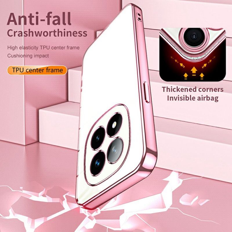 Kryt Xiaomi Redmi Note 14 Pro Plus 5g Elektrolyticky Pokovený Rám