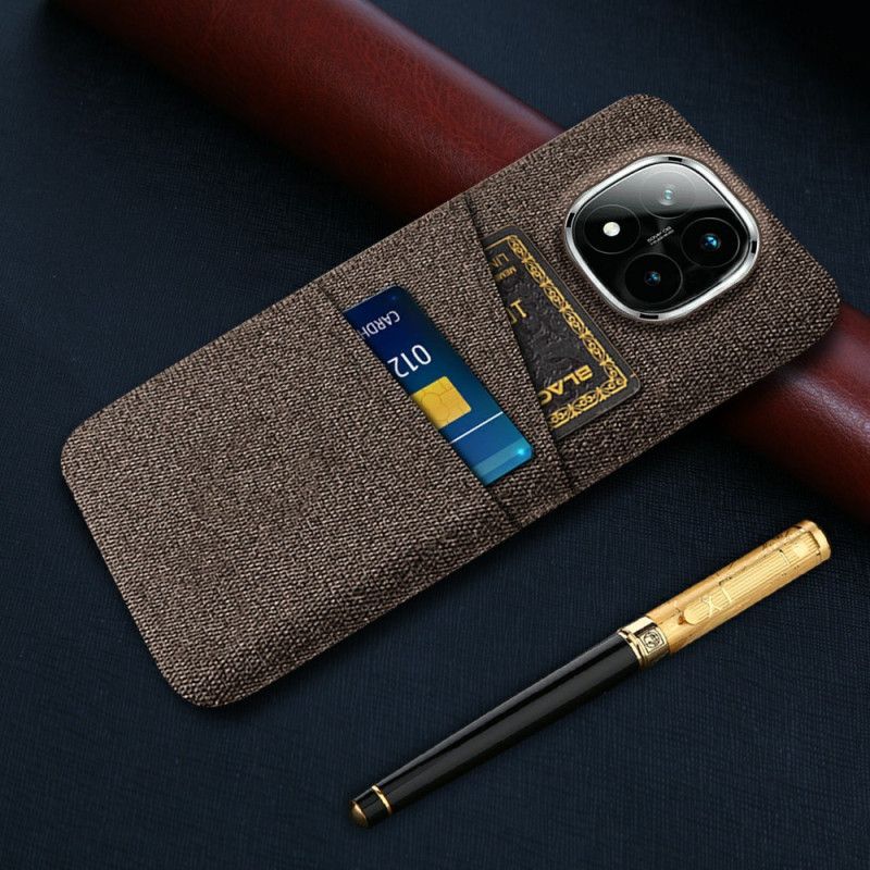 Kryt Xiaomi Redmi Note 14 Pro Plus 5g Pouzdro Na Karty Z Látky